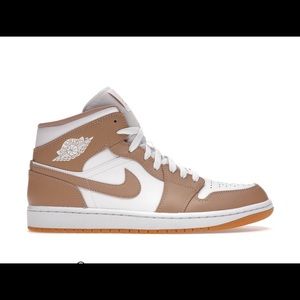 Men’s Air Jordan 1 Mid Hemp/Gum